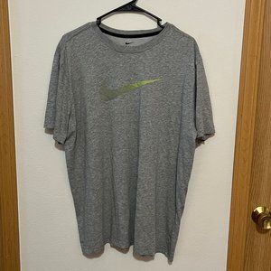 Nike Dri-Fit Dark Gray T-Shirt (X-Large)